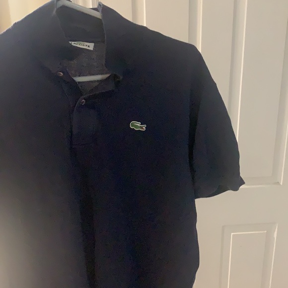 Men’s Lacoste polo. Size 5. Navy colour. - Picture 5 of 6